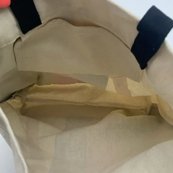 Barnes & Noble Canvas Tote Bag TOT6163 - Picture 6 of 8